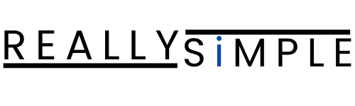 Really Simple logo linking to home page